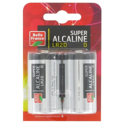 Belle France Super Alcaline Lr20x2 - BELLE FRANCE