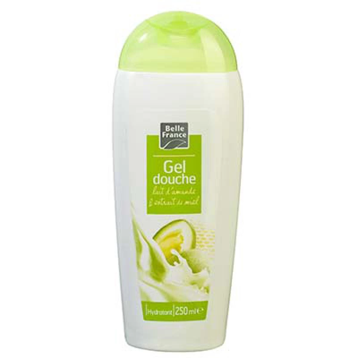 Almond Milk Honey Shower Gel 250ml - BELLE FRANCE