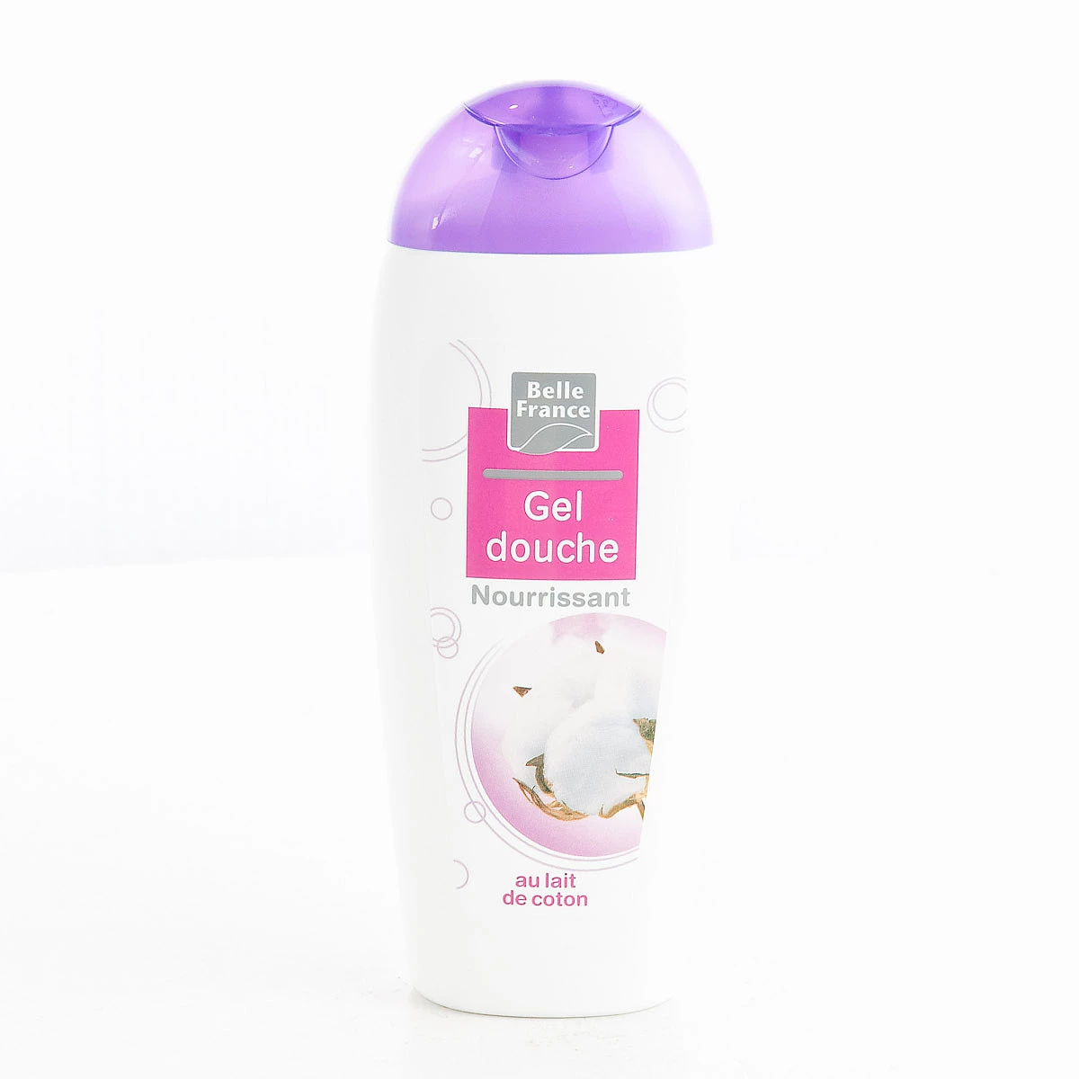 Milk Cotton Shower Gel 250ml - BELLE FRANCE