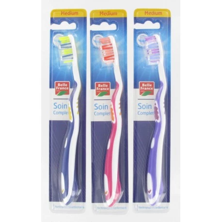 Medium Complete Care Toothbrush X1 - BELLE FRANCE