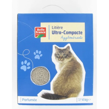 Litiére compact gumzo 4kg - BELLE FRANCE