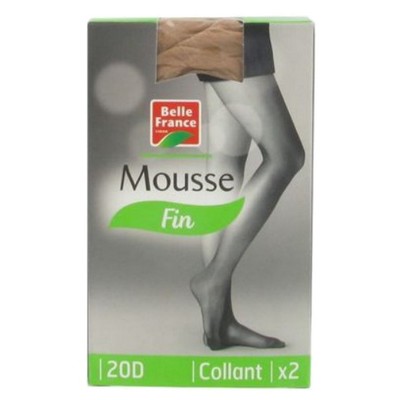 Collant Mousse 20 Den Taille T5/6 Noir