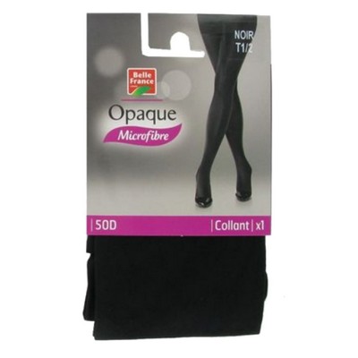 Collant Opaque 50d T1/2 Noir