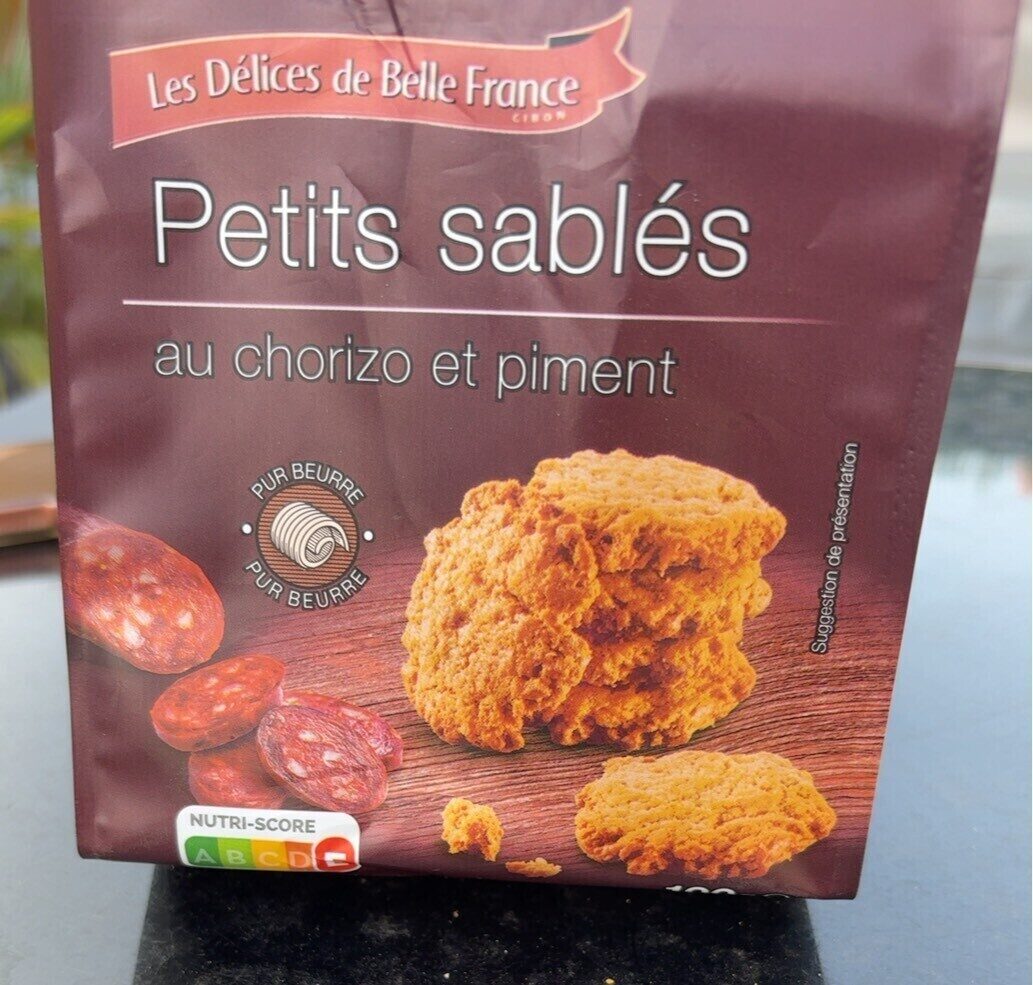 Petit Sable Au Chorizo Dbf Sachet 100 G