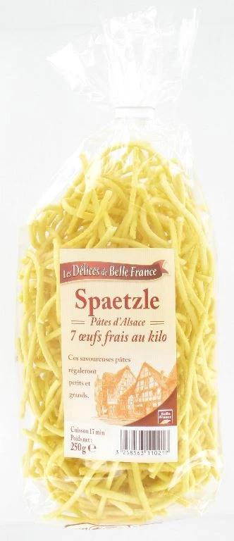 Pate alsace spaetzle na mayai 250g - BELLE FRANCE