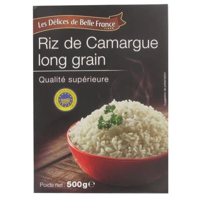 White Long Rice From Camargue Igp 500g - Les DÉlices De Belle France