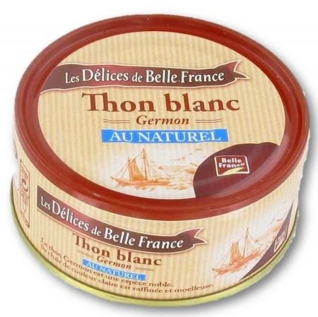 Cá ngừ trắng tự nhiên 135g - BELLE FRANCE