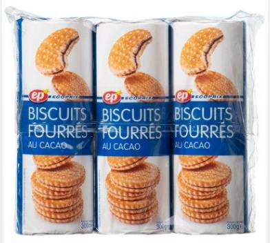 Gouter Fourre Rond Cacao Ep Film 3 X 300 G