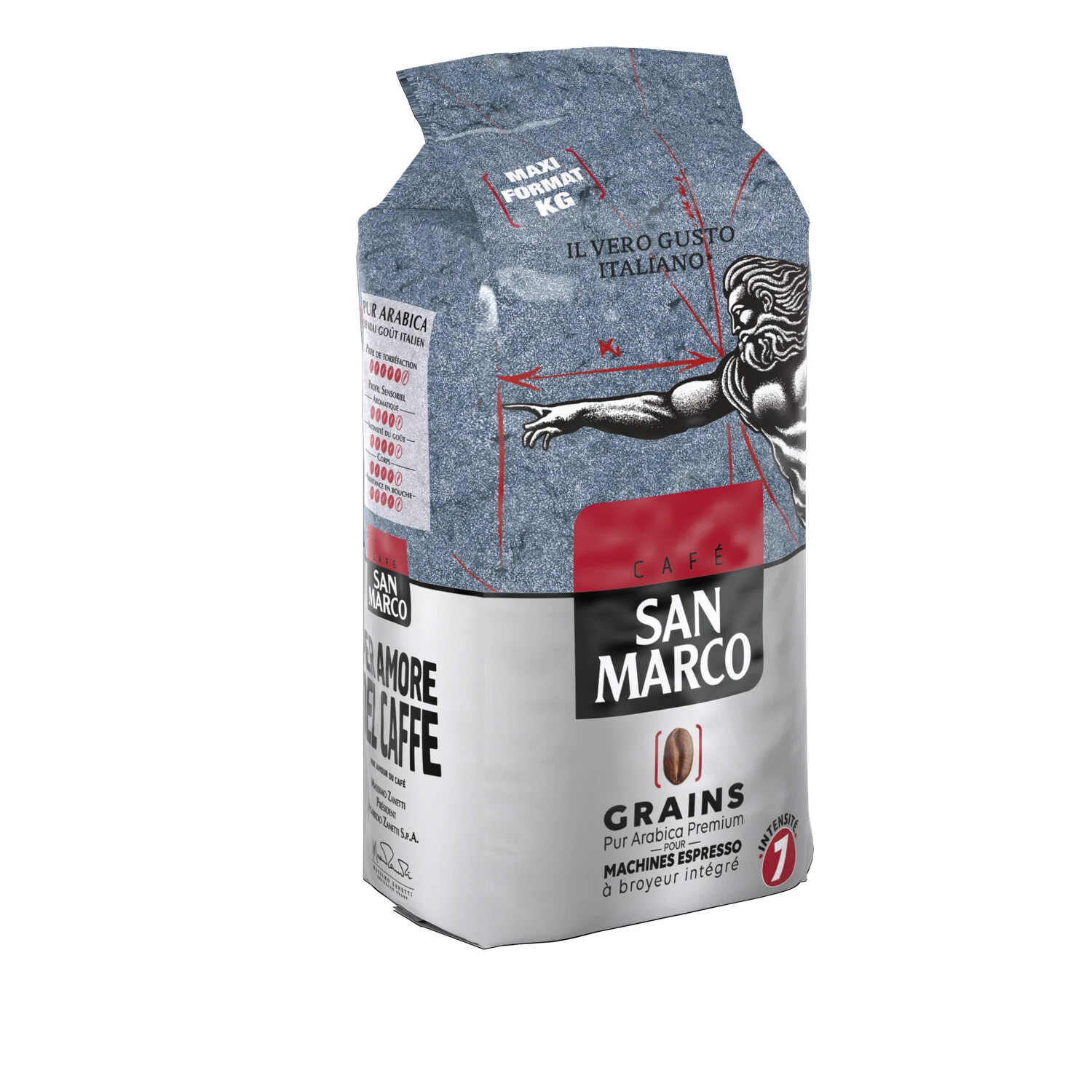 Café En Grains N°7 1kg - San Marco