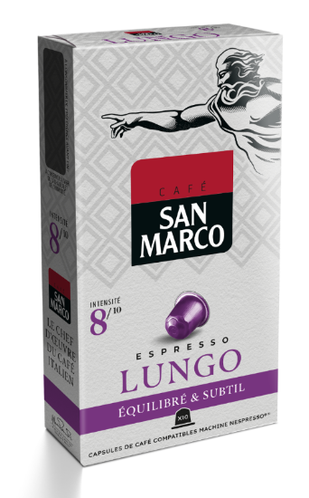 10x Capsule Lungo N8 San Mar