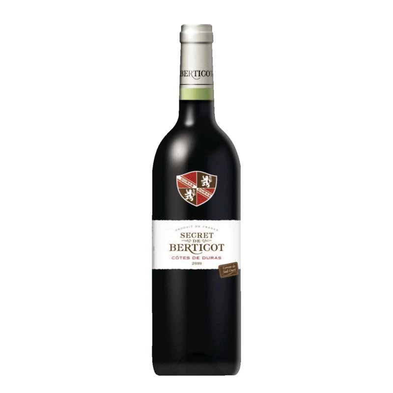 Red Wine South West Côtes de Duras, 75cl - SECRET DE BERTICOT