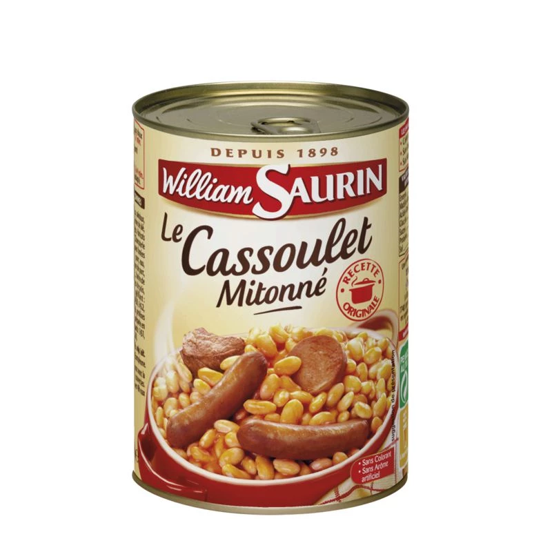 Cassoulet Mitonné, 420g - WILLIAM SAURIN
