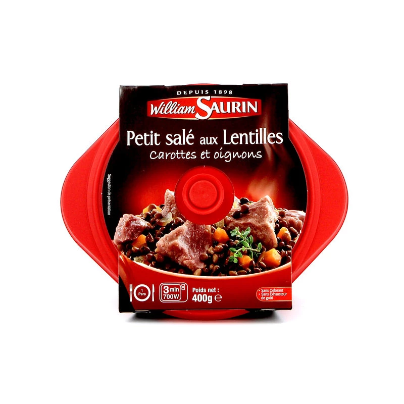 Piccola Salata con Lenticchie, 400g - WILLIAM SAURIN