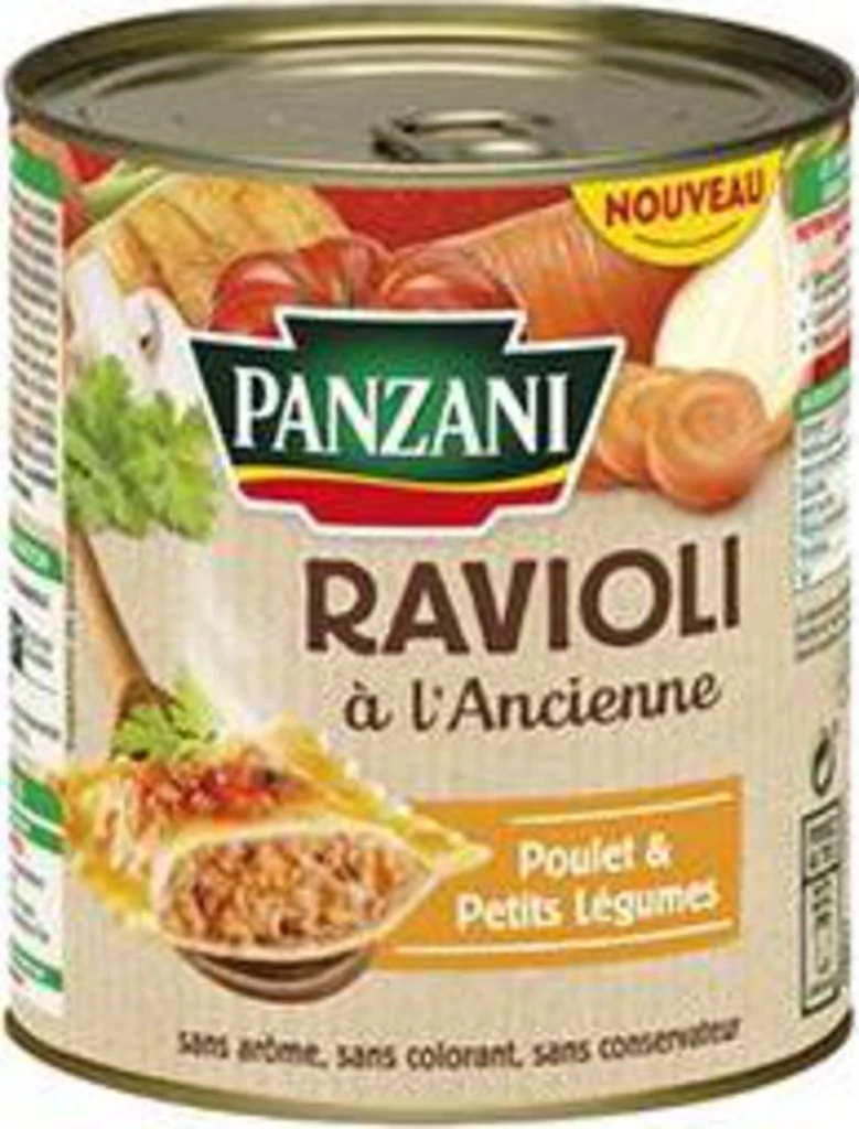 Ravioli Poulet à l'Ancienne, 800g - PANZANI