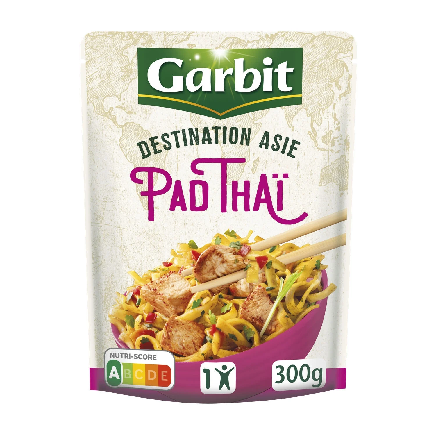 Pad Thai Individual Dish 300g - Garbit