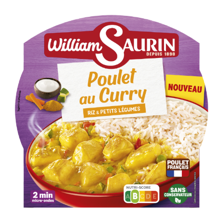 300g Bq Poulet Curry Coco Ws