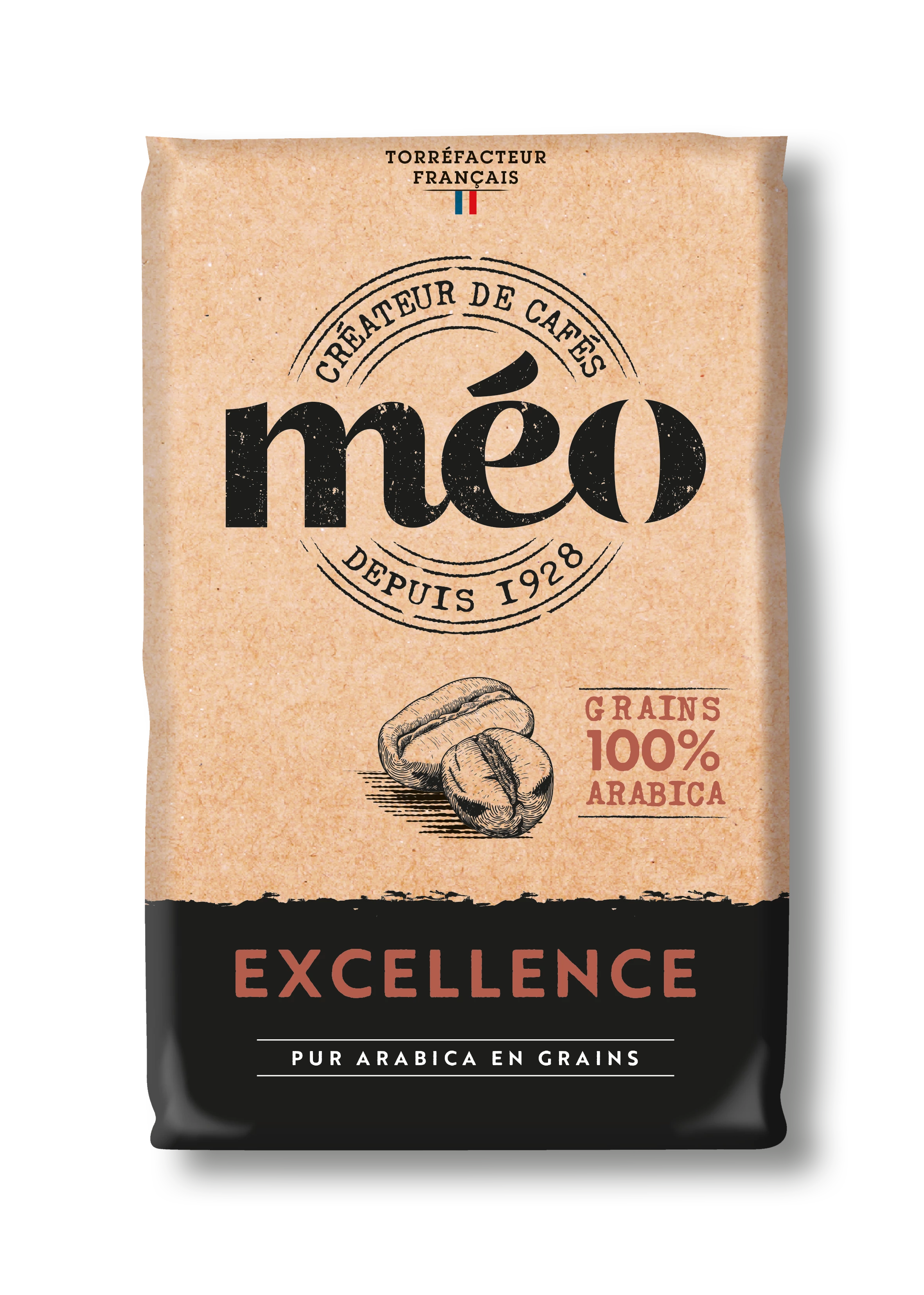 卓越咖啡谷物 1kg - CAFES MEO