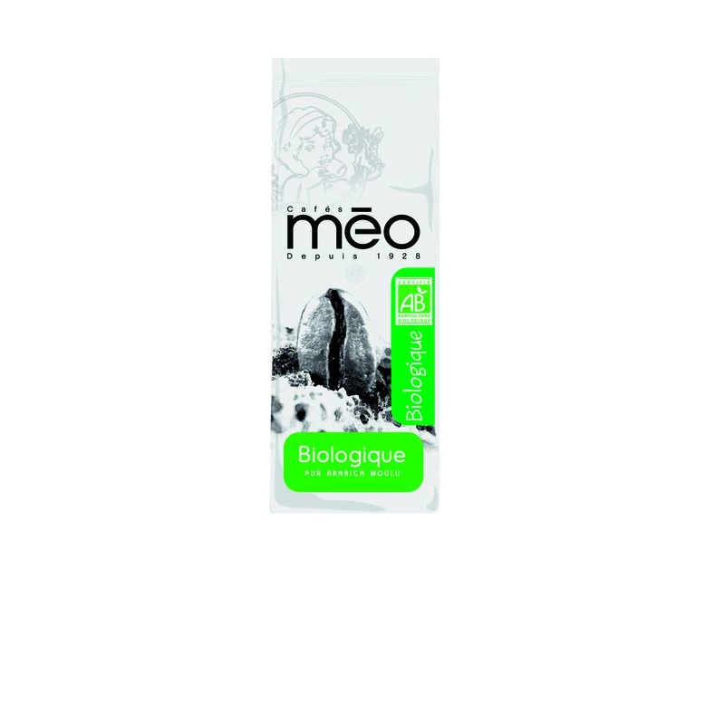 Café moulu Bio 250g - CAFÉS MÉO