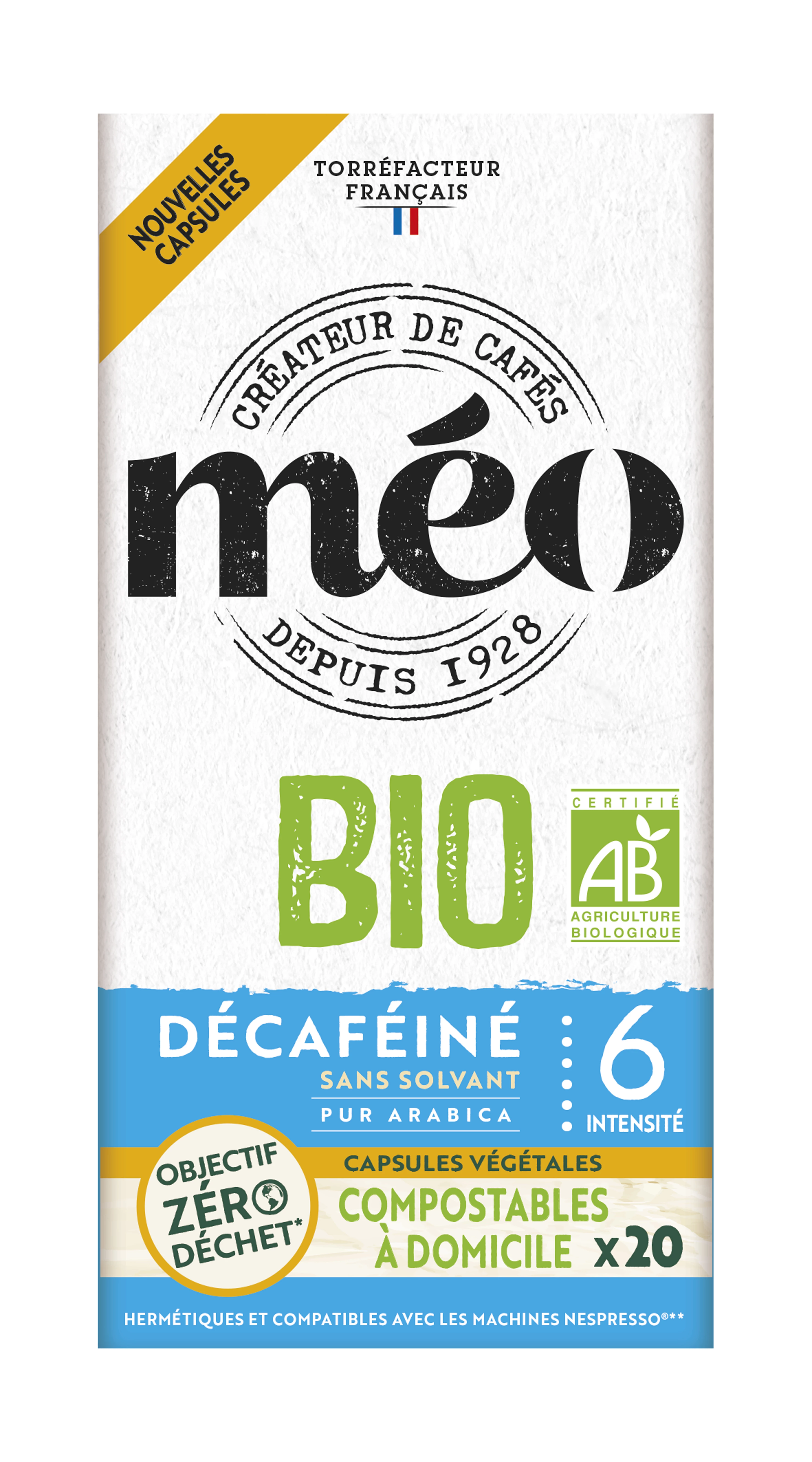 Cafe Meo 20 Caps Deca Bio 106g