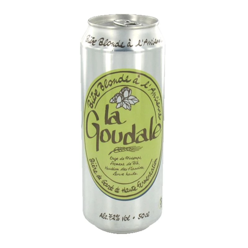Blonde beer, 7.2%, 50cl - LA GOUDALE