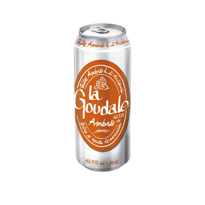 老式琥珀啤酒，50cl - LA GOUDALE
