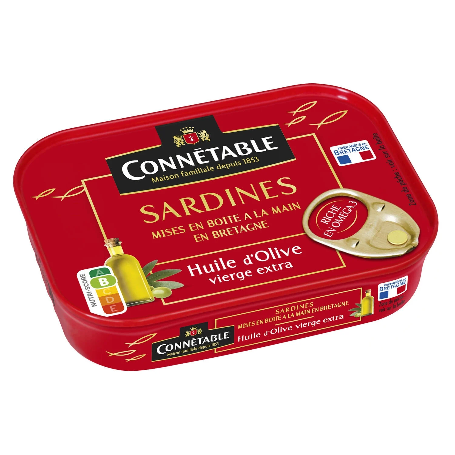 Sardines in Olive Oil 135g - Connetable