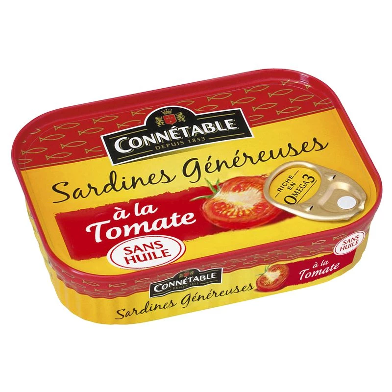 Generous sardines with tomato, 140g -conneable