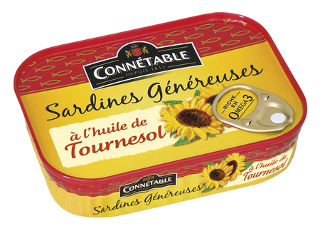 140g Sardines Tourn Connetable