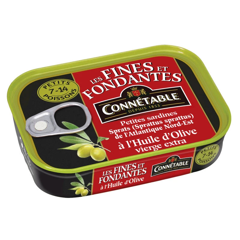 Sardinas en Aceite de Oliva, 106g - CONNÉTABLE