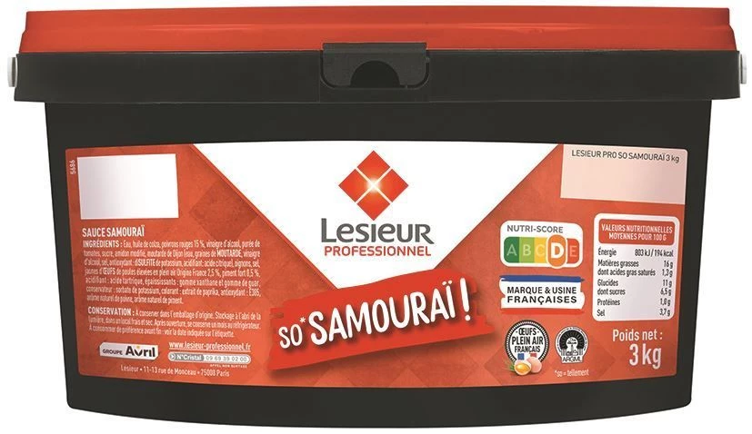 3L samurai sauce - LESIEUR