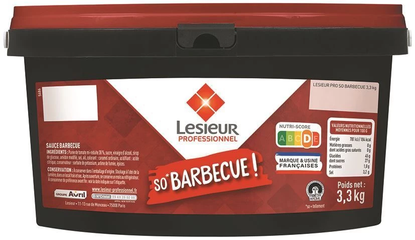 3L barbecue sauce - LESIEUR