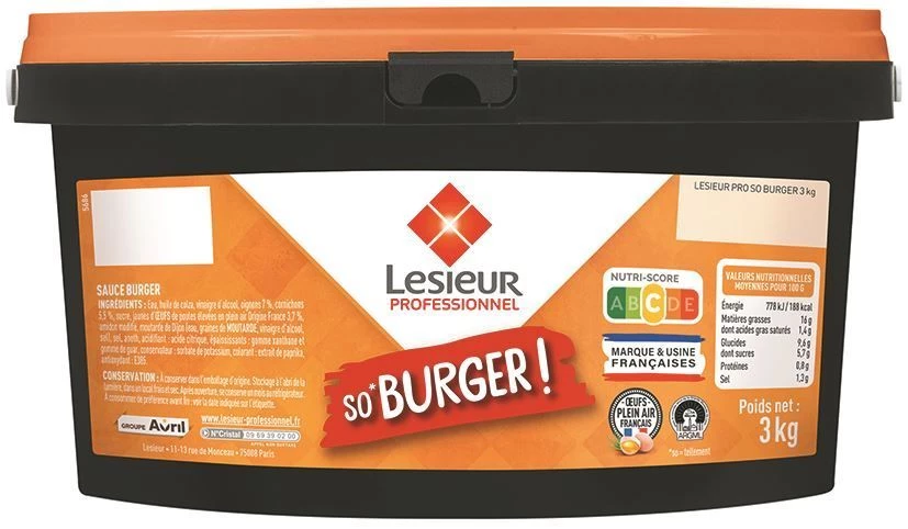Burger Sauce 3l - LESIEUR