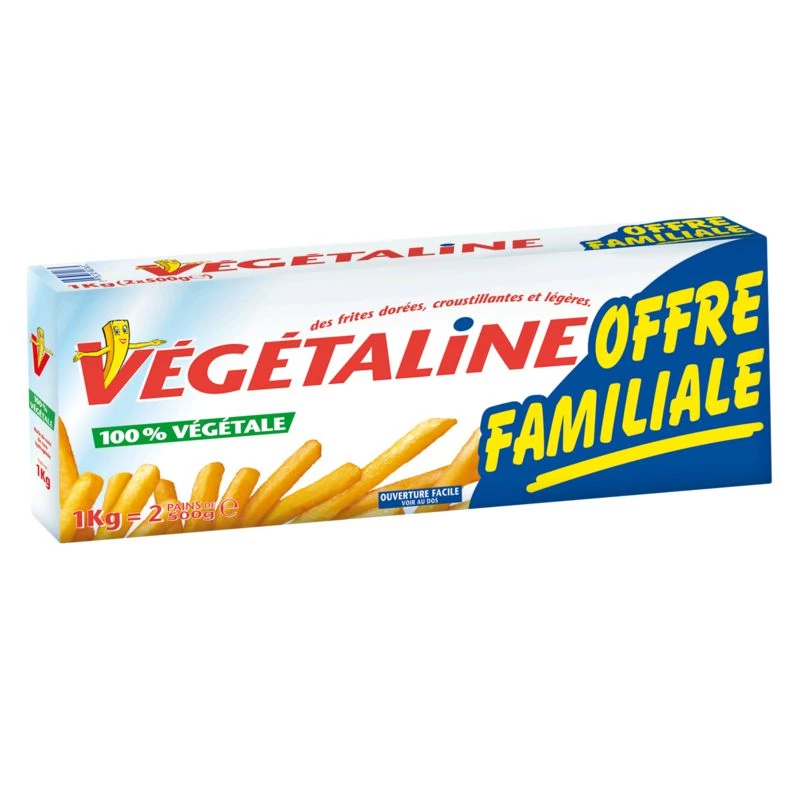 Graisse végétale à frire 1kg - VÉGÉTALINE