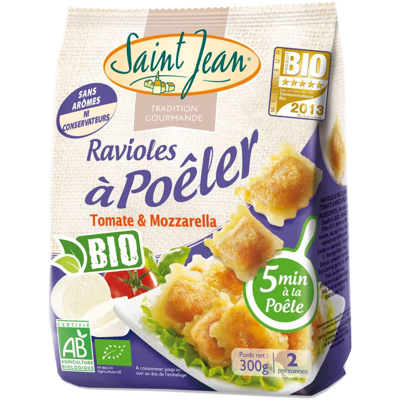 Raviol A Poeler Tom/mozza Bio