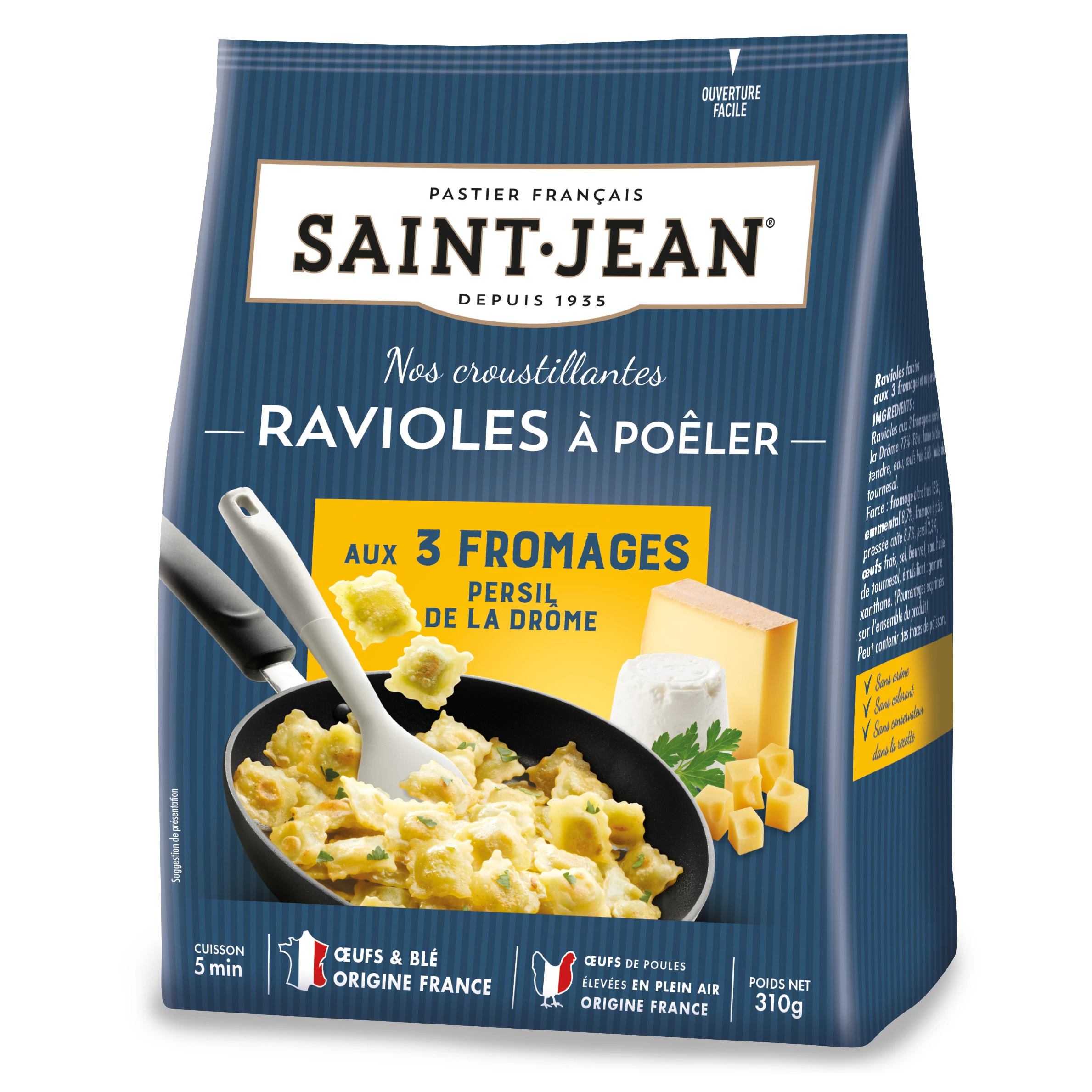 Ravioles A Poel 310g 3 Fromag