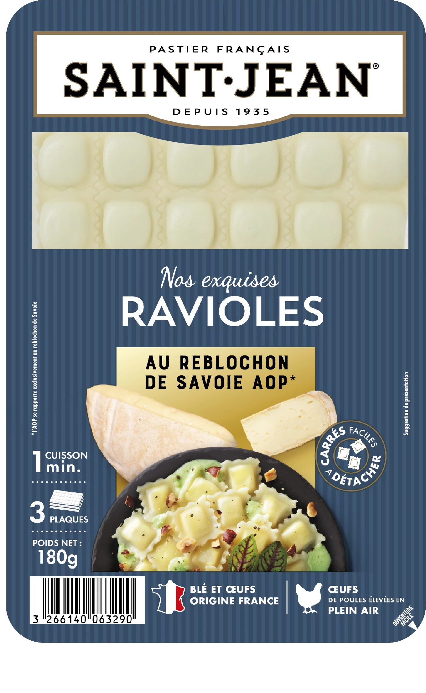 Ravioles Reblo Savoie Aop 180g