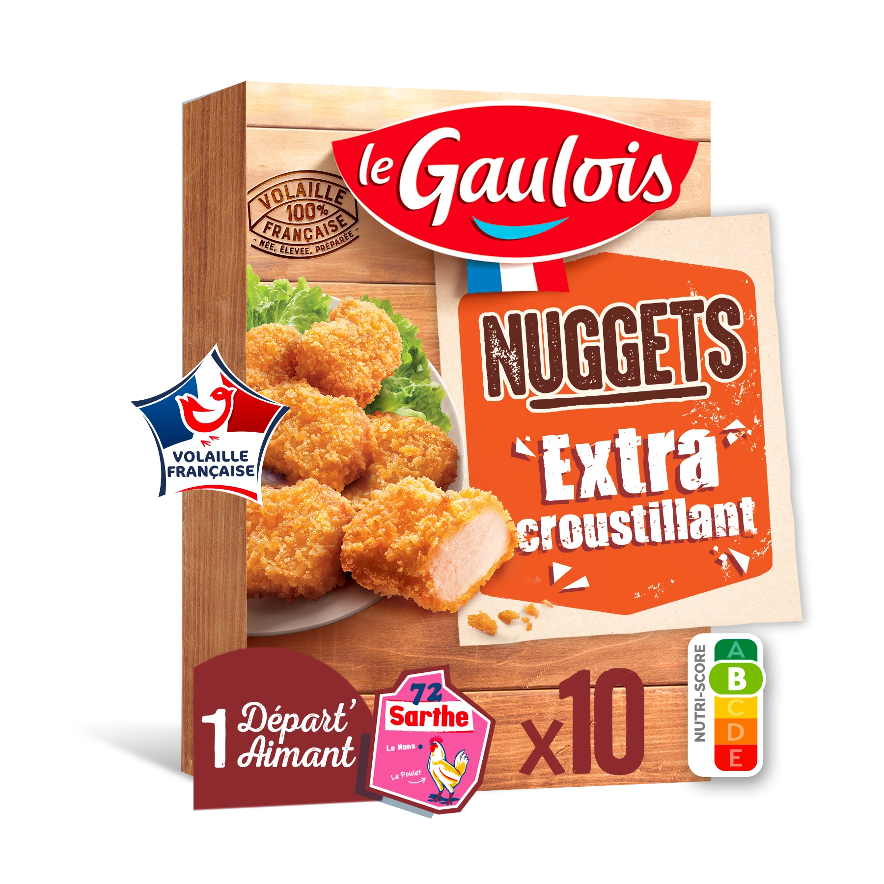 200g poultry nuggets - Le Gaulois