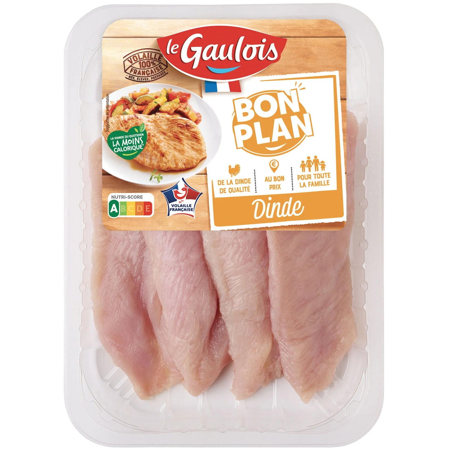 Scaloppine di tacchino Good Plan da 480 g