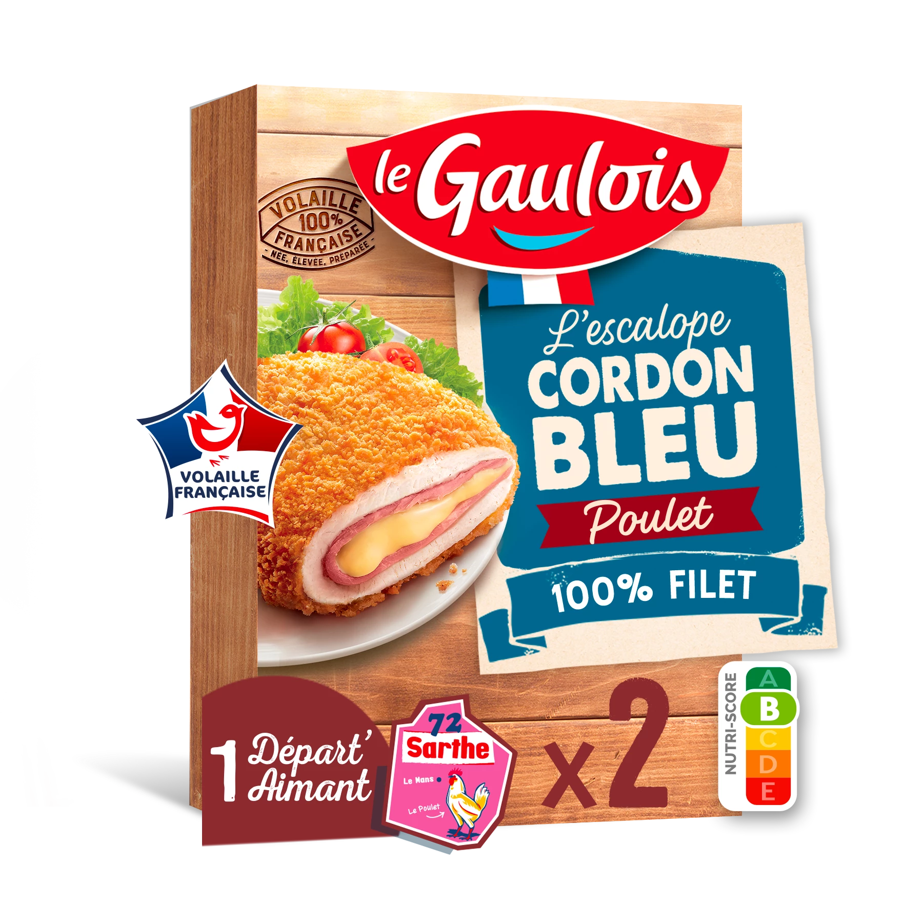 Cordon blue chicken 200g -Gauls
