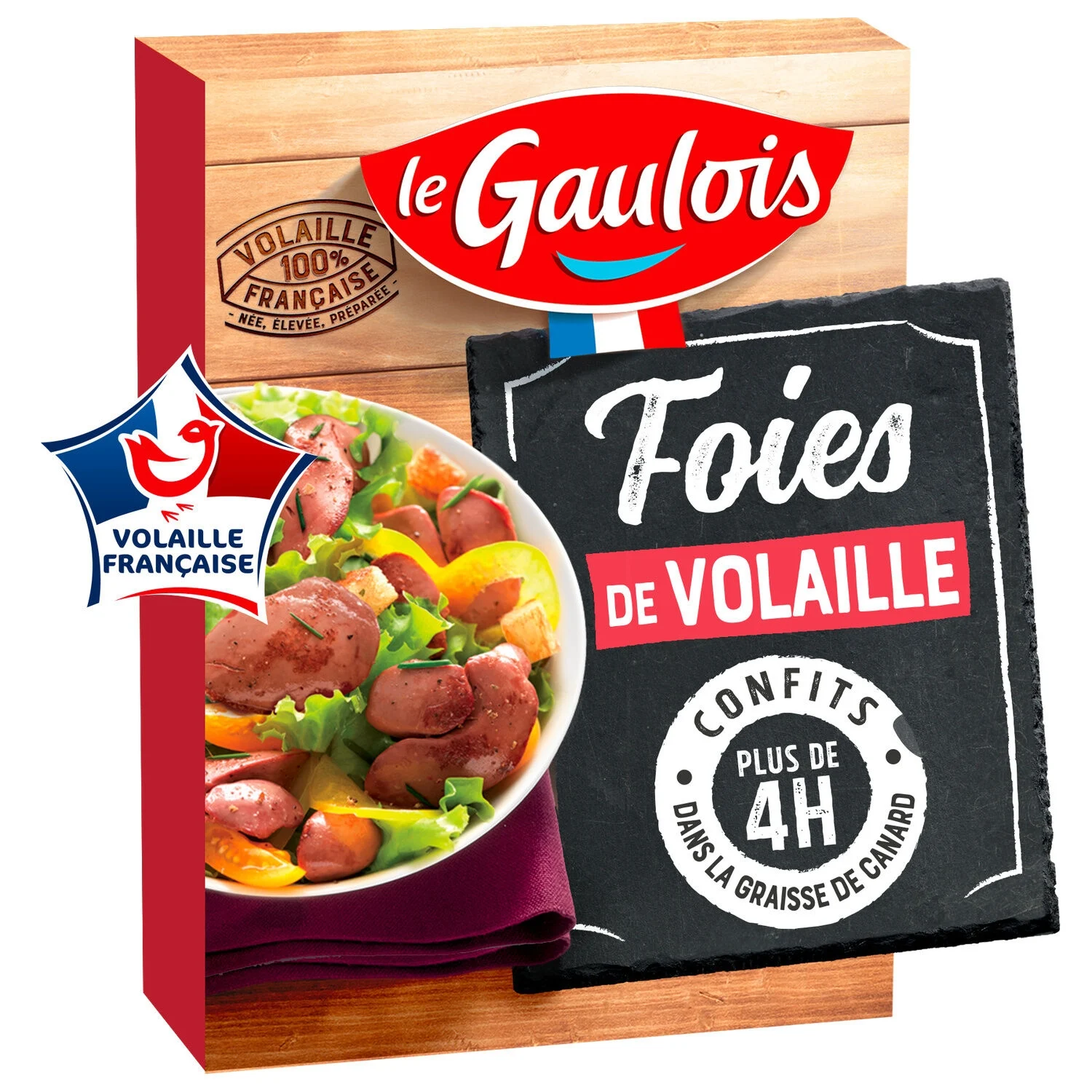 300 g gekonfijte lever vol le Gauloi