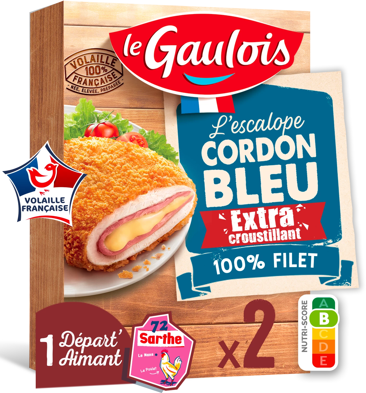 Cordon Bleu Escalope, 200g - LE GAULOIS