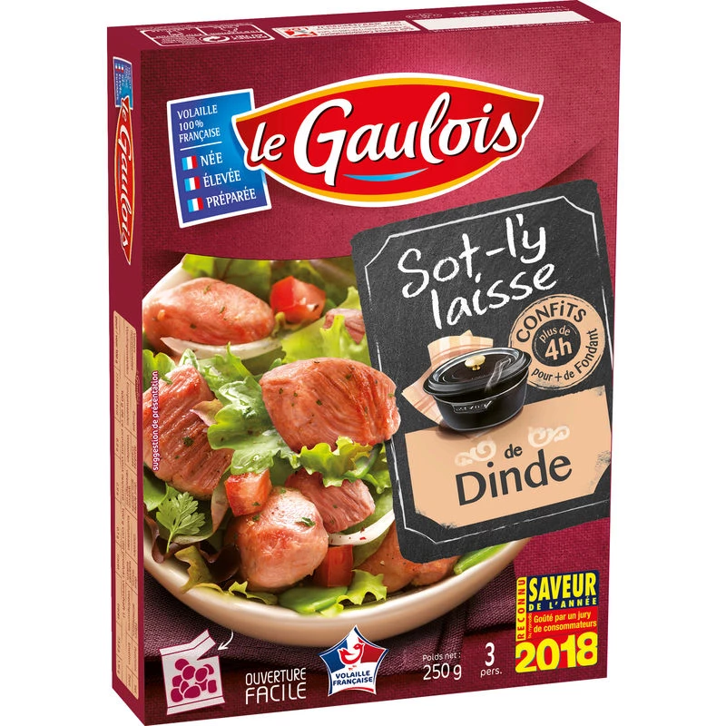Sot L'y Laisse Dinde Confit 25