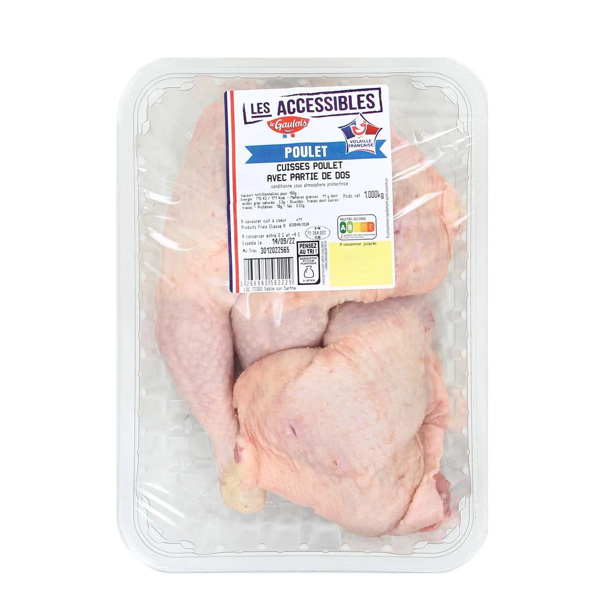 1 kg Oberschenkelhöhe zugänglich