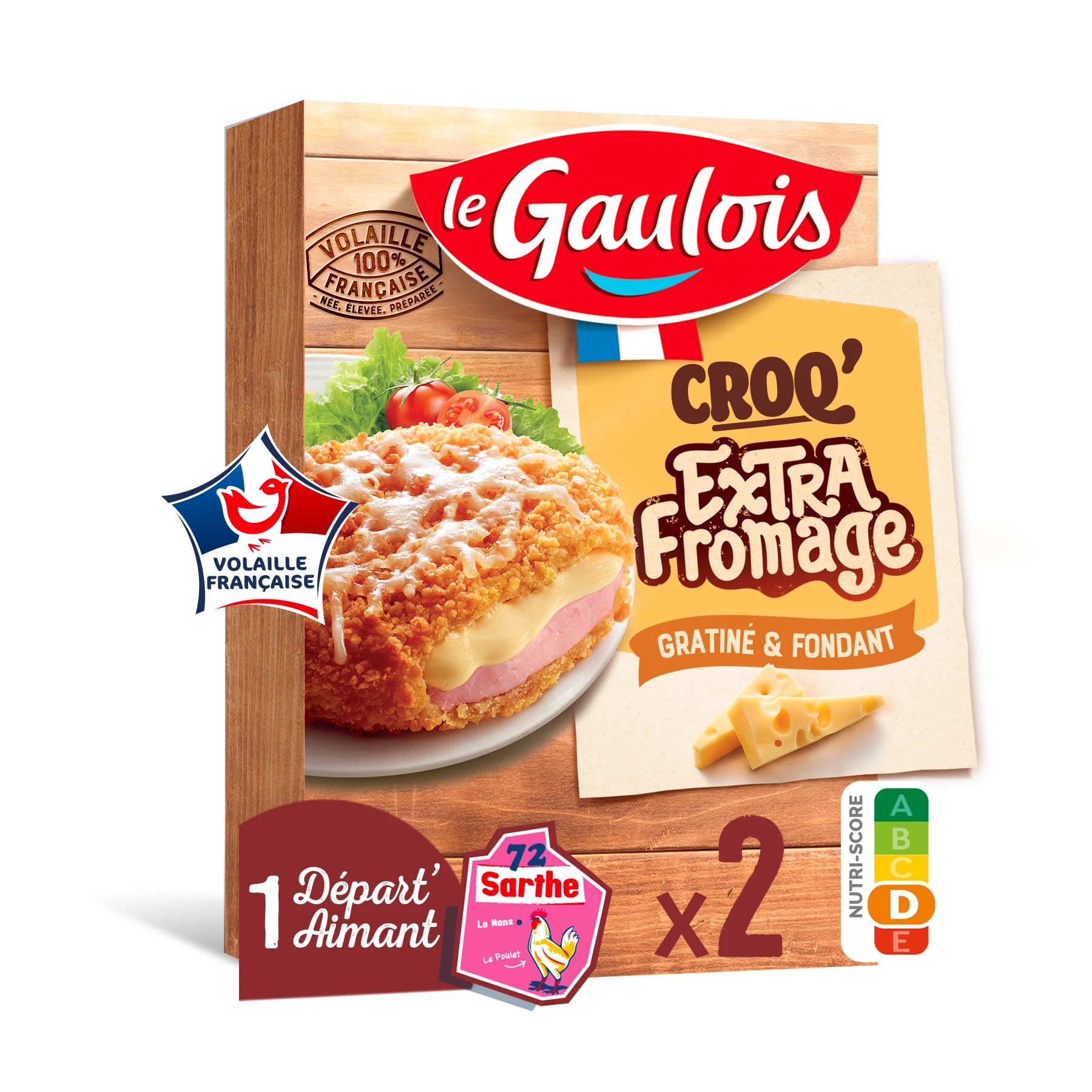 Croq Turkey Extra-cheese 200g