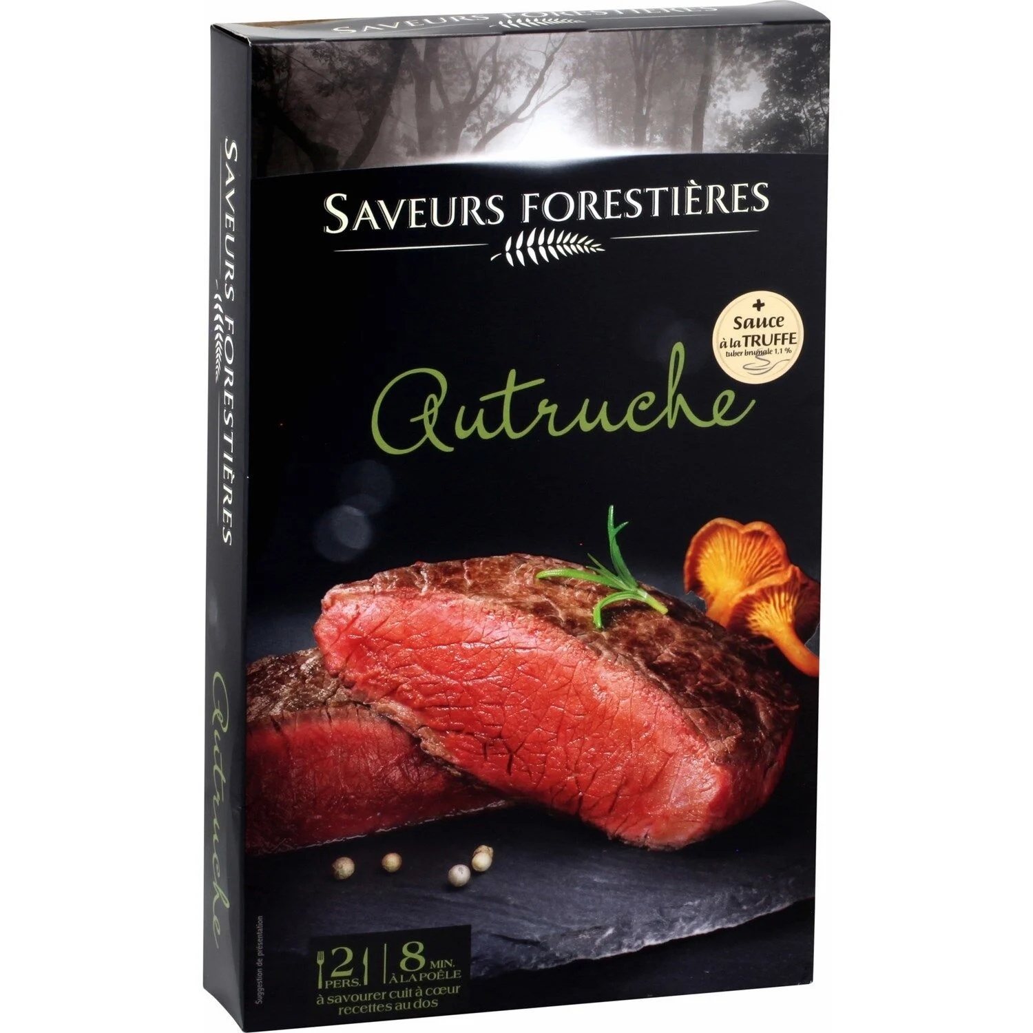 340g Paves Autruche Sce Truffe