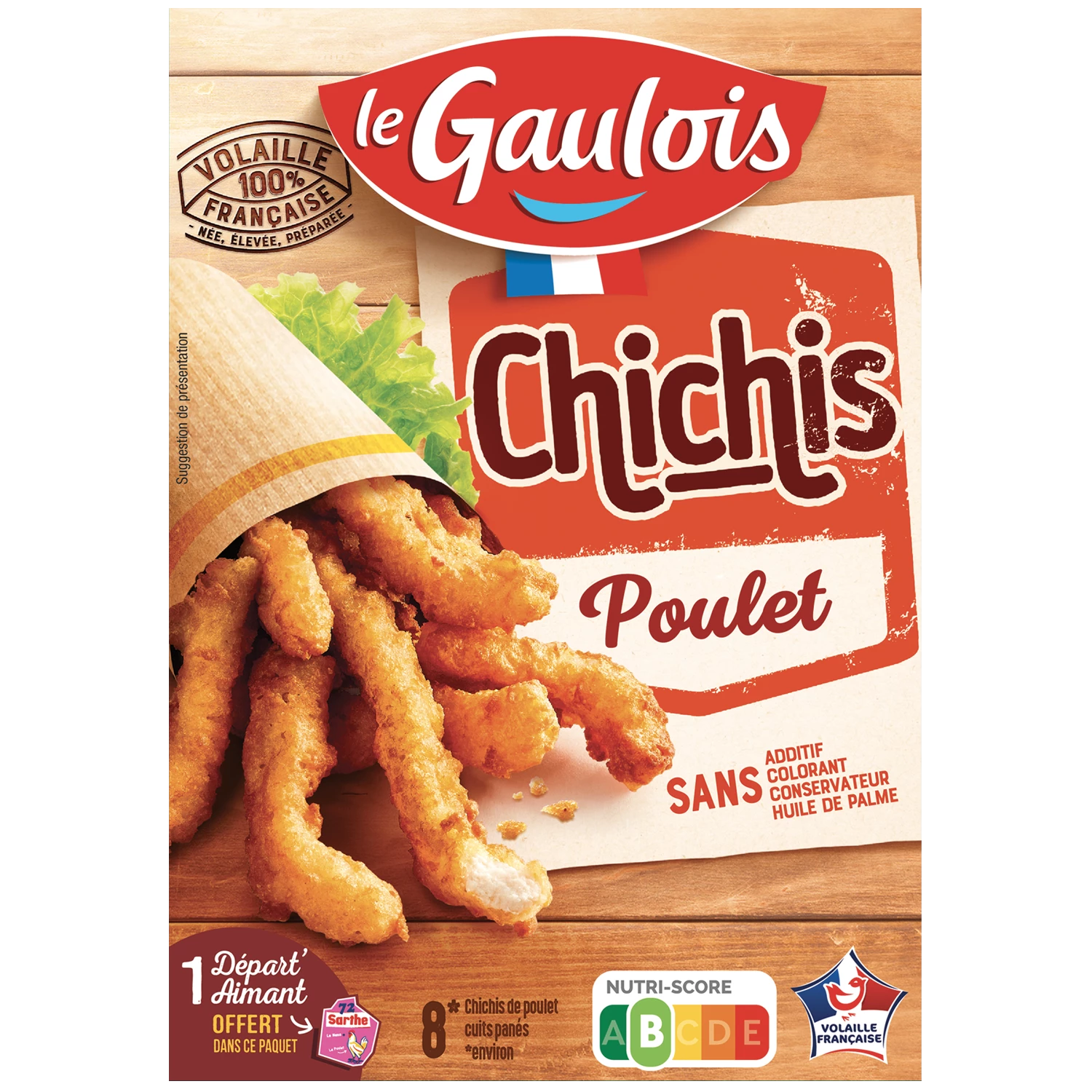 Chichis Poulet Nature 200 G