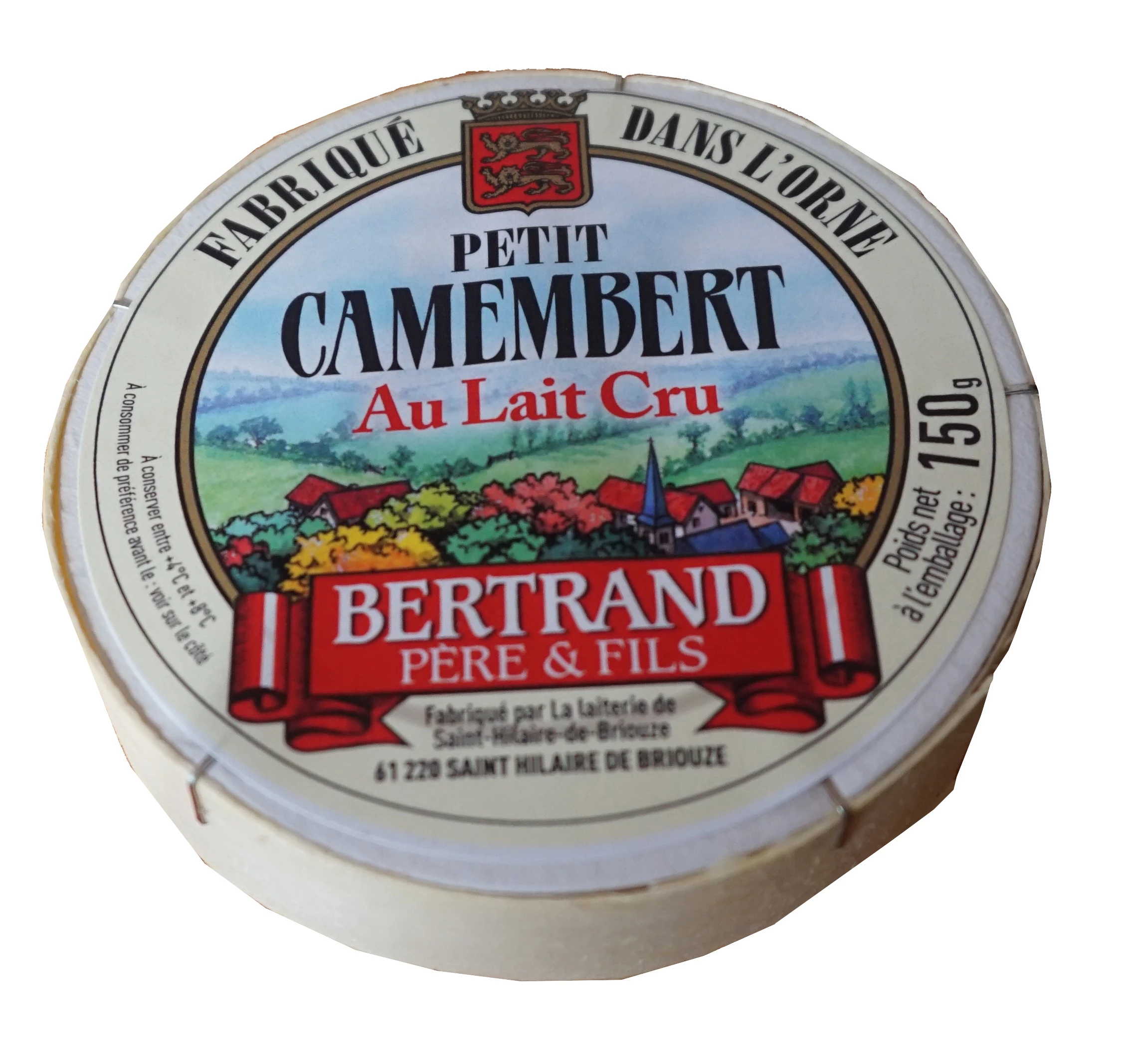Camembert Bertrand Lc 22 150g