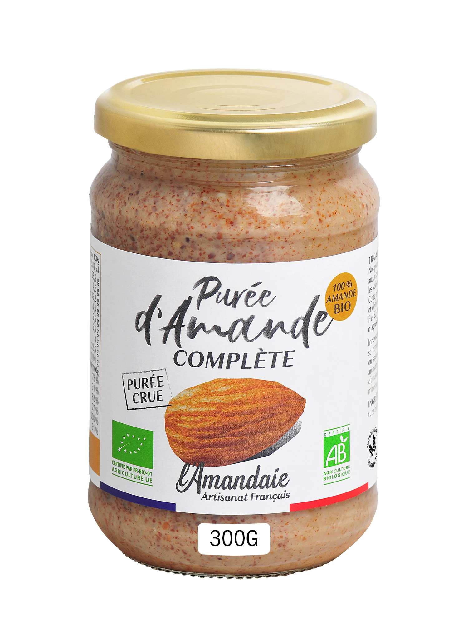 Püree Amande Complète Bio 300g