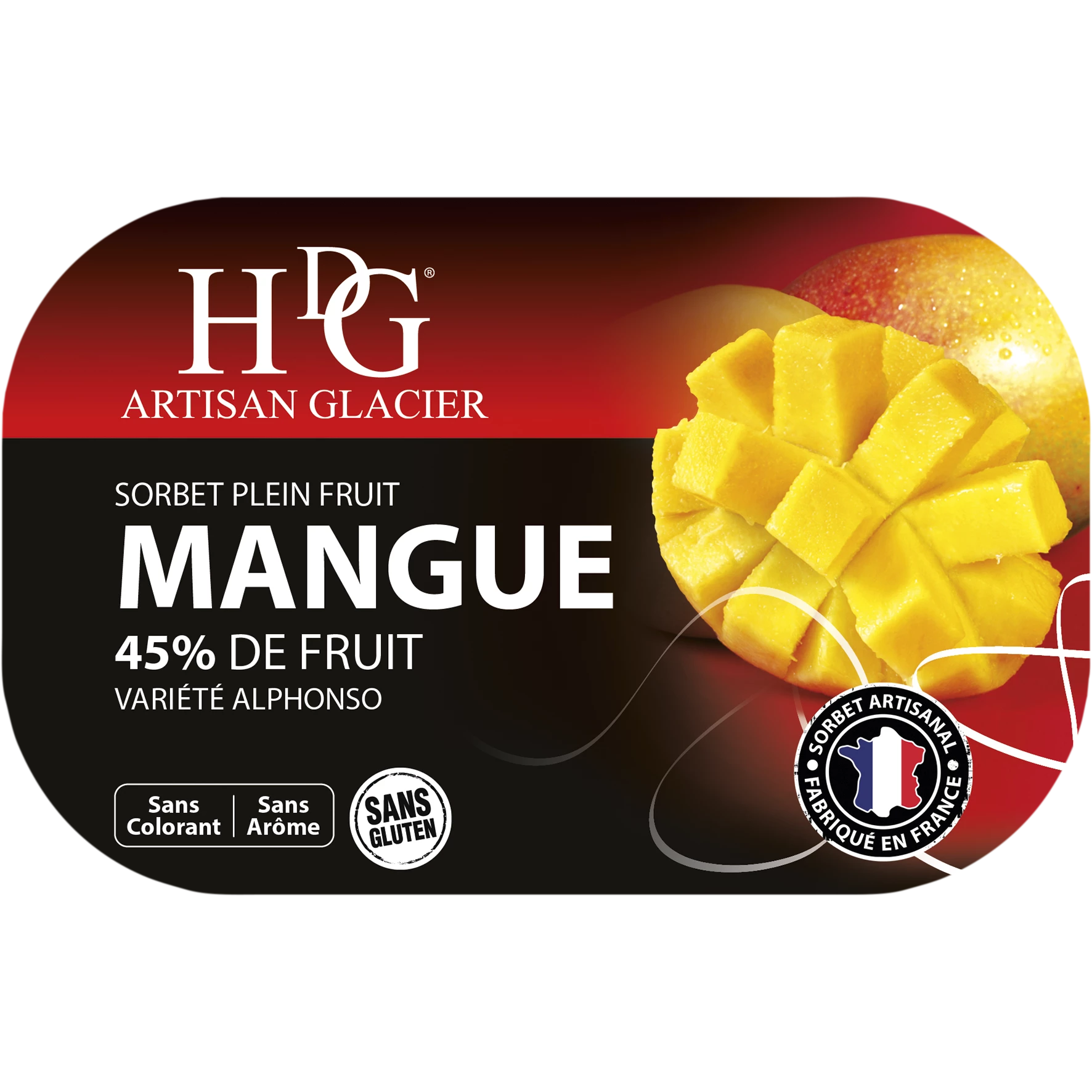 Mango Sorbet 487.5g - Histoires De Glaces