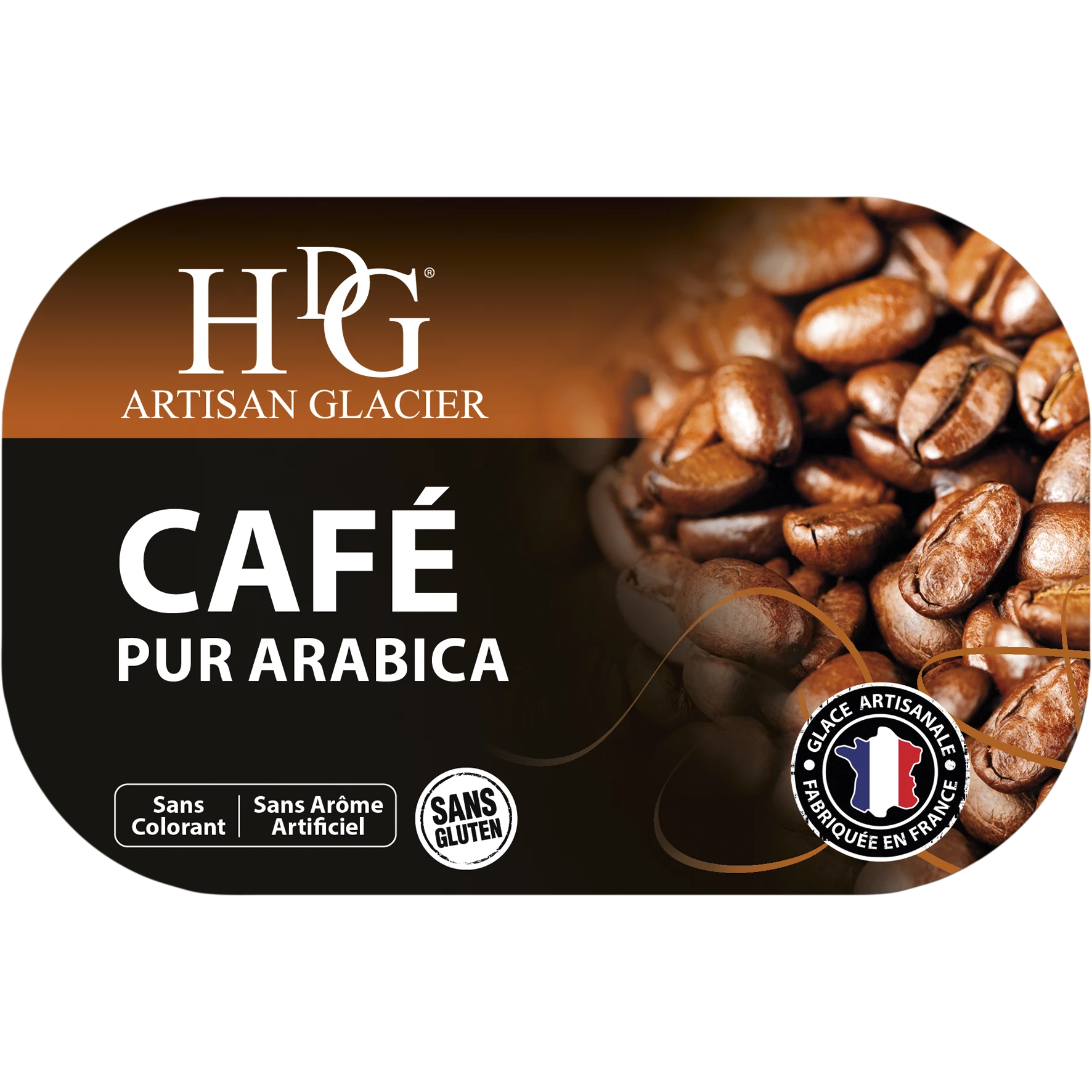 Cafe Espresso Arabica-Eiscreme 487,5 g - Ice Cream Stories